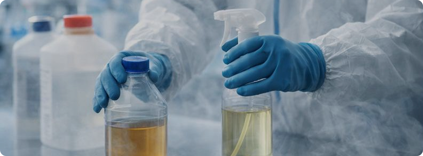 Защита кожи при работе с химикатами